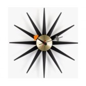 George Nelson bass sunburst wall clock